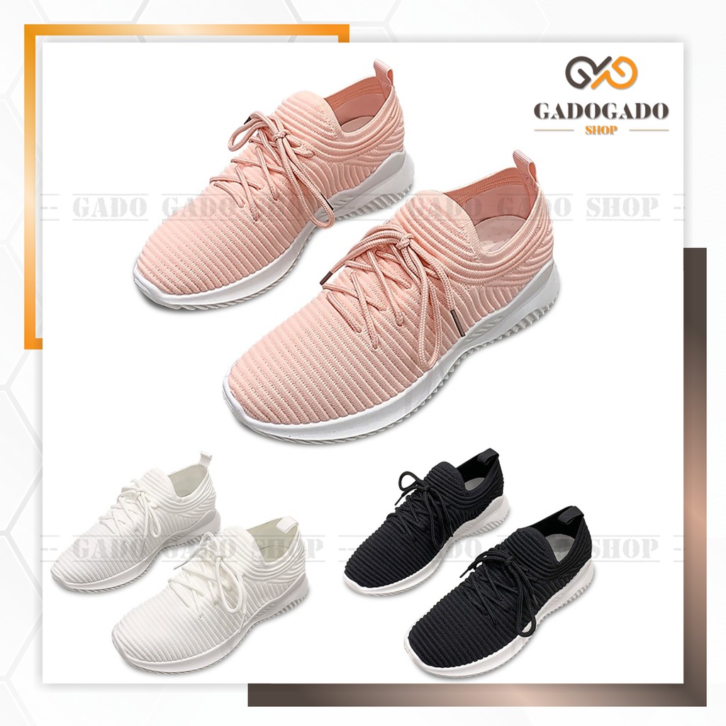 GGS SHS031 Sepatu Sneakers Wanita Kasual Bertali Ulzzang Korea Style Woman Casual Fashion Shoes Murah