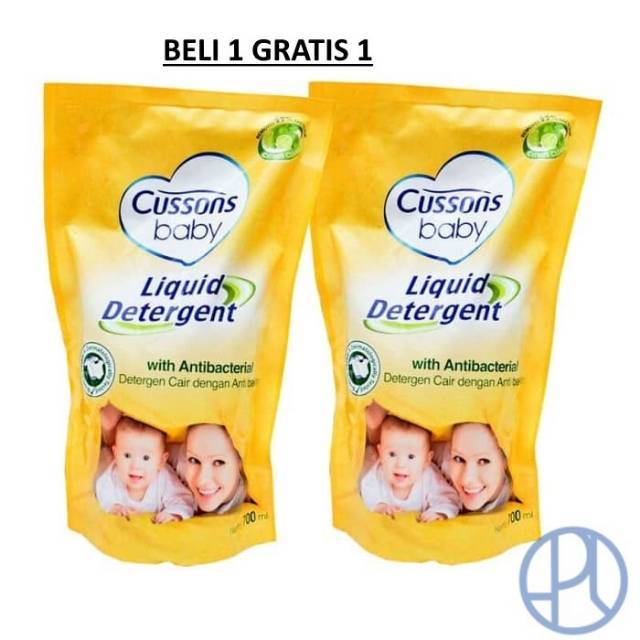 CUSSONS BABY LIQUID DETERGENT BUY 1 GET 1 700ML (BELI 1 GRATIS 1) BANDED