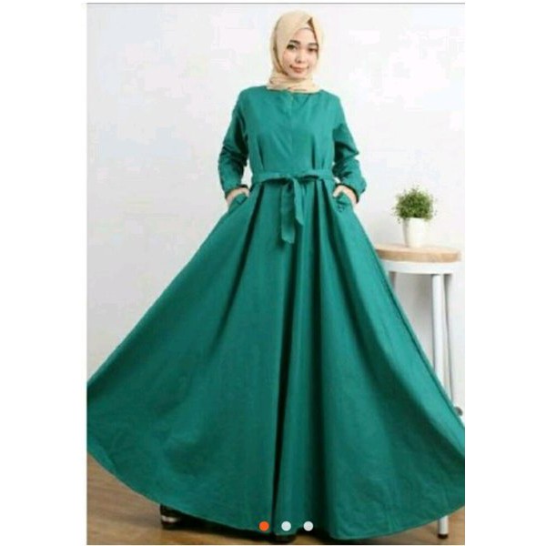 gamis terbaru baju wanita muslim bagus mewah