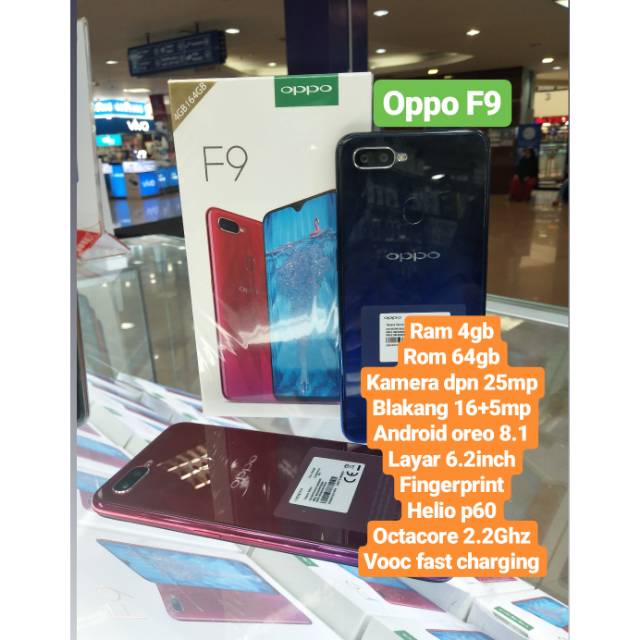 FLASH SALE Oppo f9 ram 4gb internal 64gb