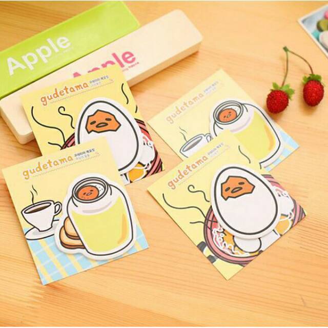 

Post it sticky note gudetama lucu unik murah