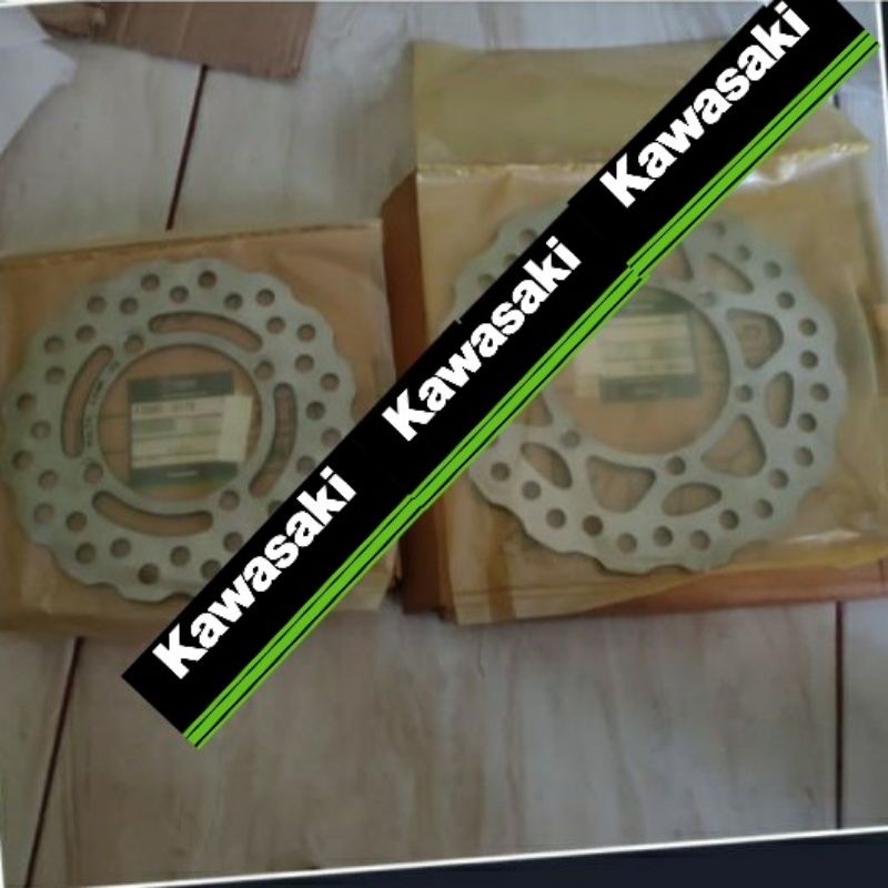piringan cakram depan belakang kx85 kx 85 original kawasaki 100 persen ori