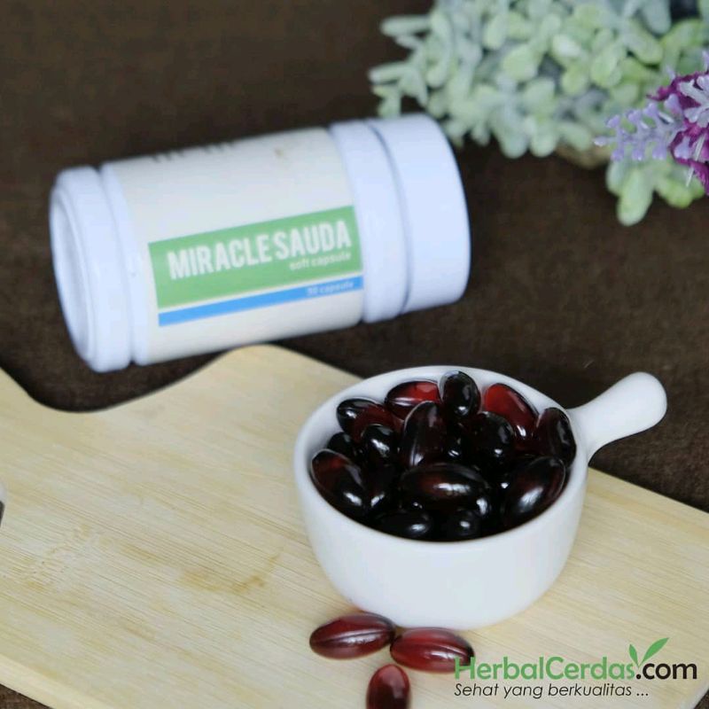 MIRACLE SAUDA ELIMAN HABBATUSSAUDA VCO ZAITUN PROPOLIS SOFT CAPSULE