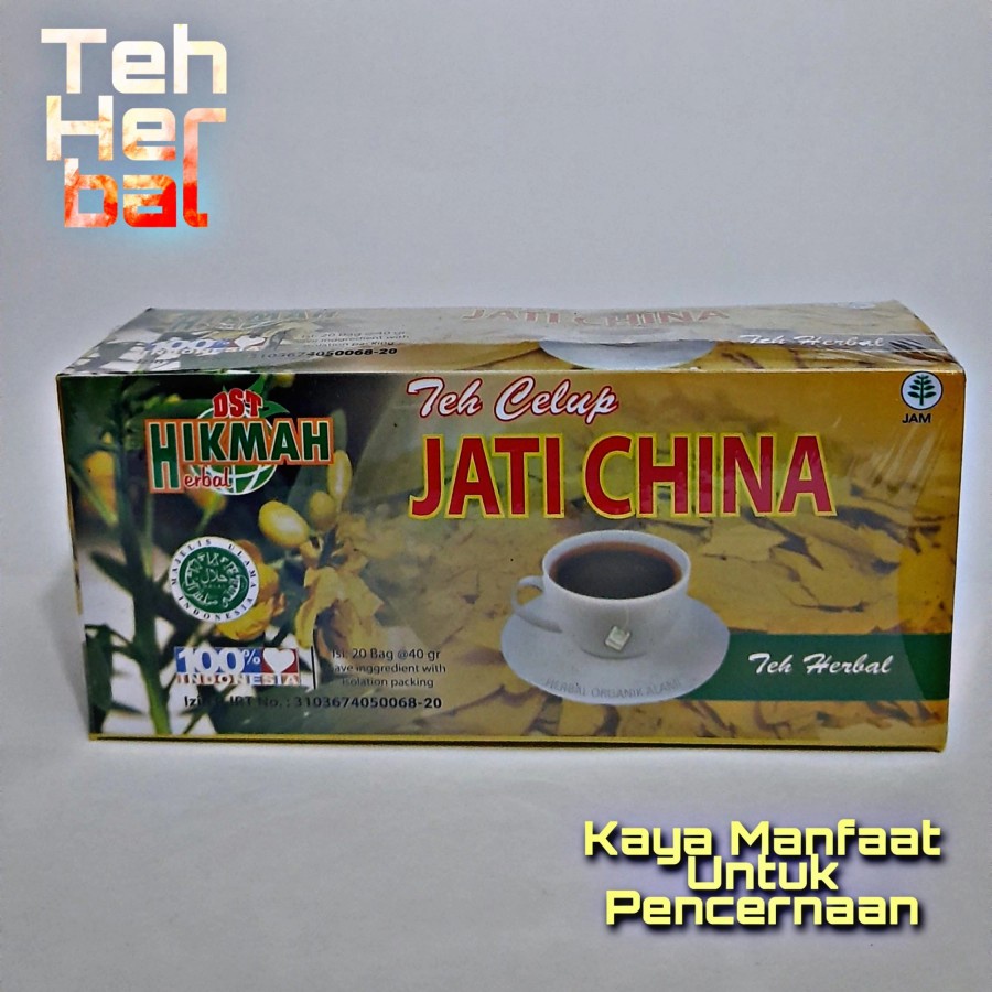 

[ORI] Teh daun jati china celup