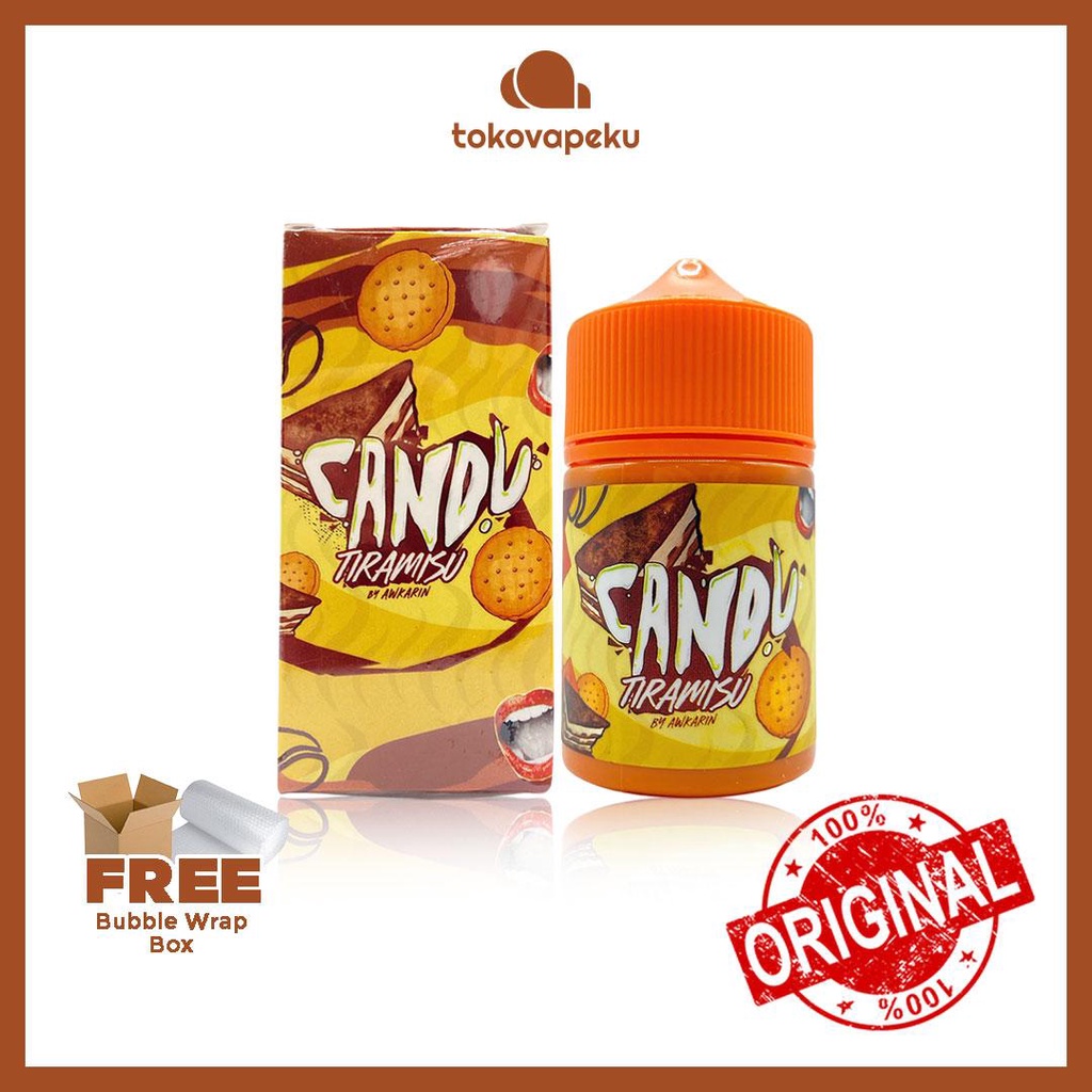 CANDU V3 CANDU TIRAMISU CANDU 60ML by AWKARIN