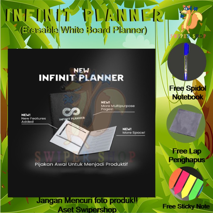 

CODE440 NEW Infinit Planer/Agenda (whiteboard planner) planer yg bisa dihapus