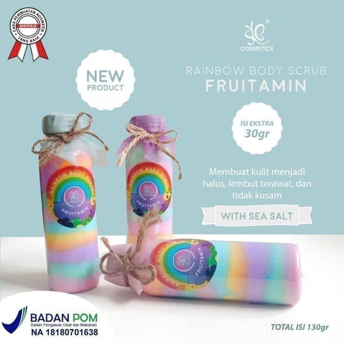 SYB FRUITAMIN RAINBOW BODY SCRUB