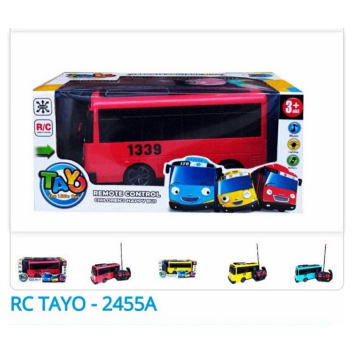 MAINAN ANAK BUS TAYO REMOTE CONTROL / RC BUS TAYO / TAYO RC