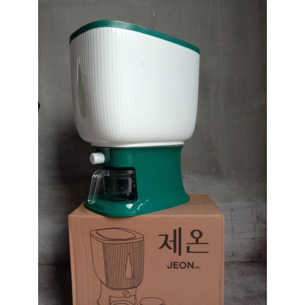 dispenser beras 12 liter new modern series model by jeon