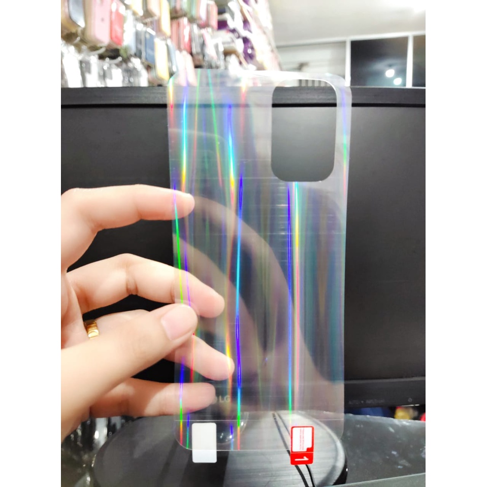AGS Aurora Redmi Note 10 Redmi Note 10s 6.43 Inch Garskin Sticker Anti Gores Aurora Pelindung Belaka