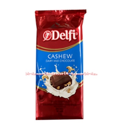 Delfi Almond 140gr Almond Cashew Dairy Milk Chocolate Coklat Delfi Rasa Kacang Almon Cokelat Delvi