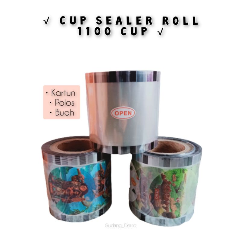 Seal Cup / Sealer Cup / Cup sealer roll 1100 cup