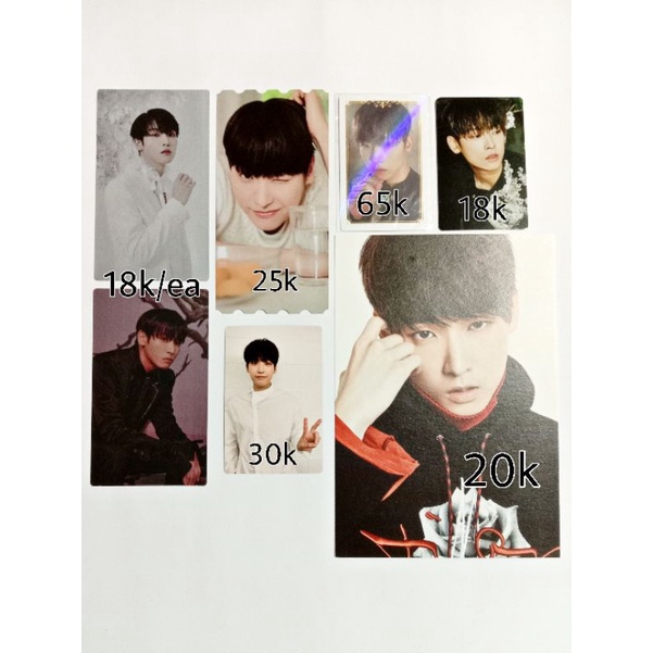 SF9 Inseong Photocard Postcard tarot card comma