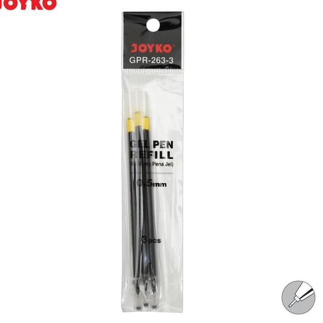 

joss✓✓✓* Gel Pen Refill / Isi Pulpen Joyko GPR-263-3 / 0.5 mm / 1 BOX 24 SET ￡