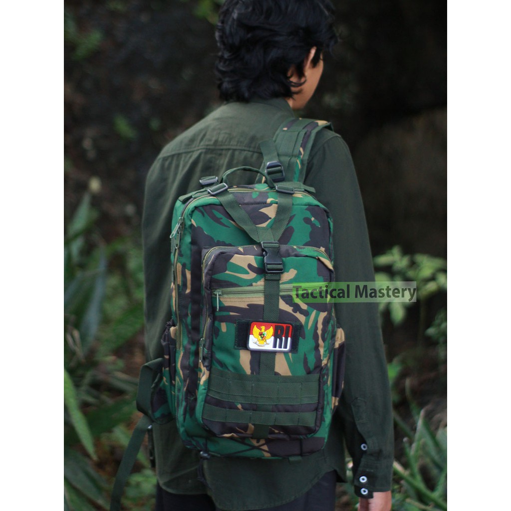 Tas Polisi Militer Loreng Tentara Ransel Tactical Army TNI Doreng