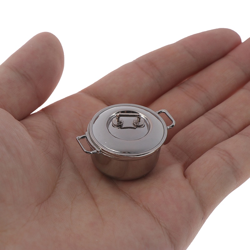 # Kaos T-Shirt Wanita Lengan Pendek Motif Print #Miniatur Peralatan Masak Bahan stainless steel Untuk Rumah Boneka 1 / 12