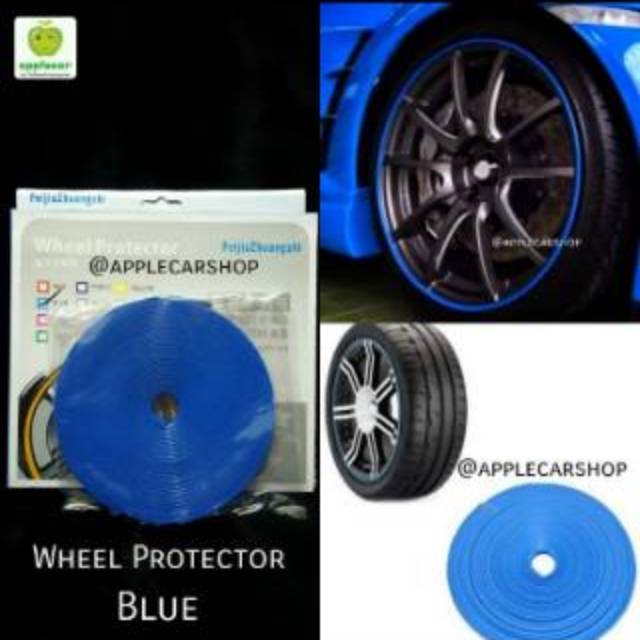 Wheel protector // Lips / Lis Velg / pelindung Velg Biru