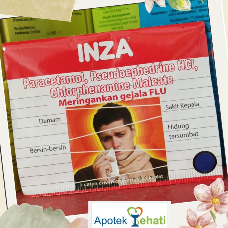 INZA KAPLET per STRIP OBAT FLU