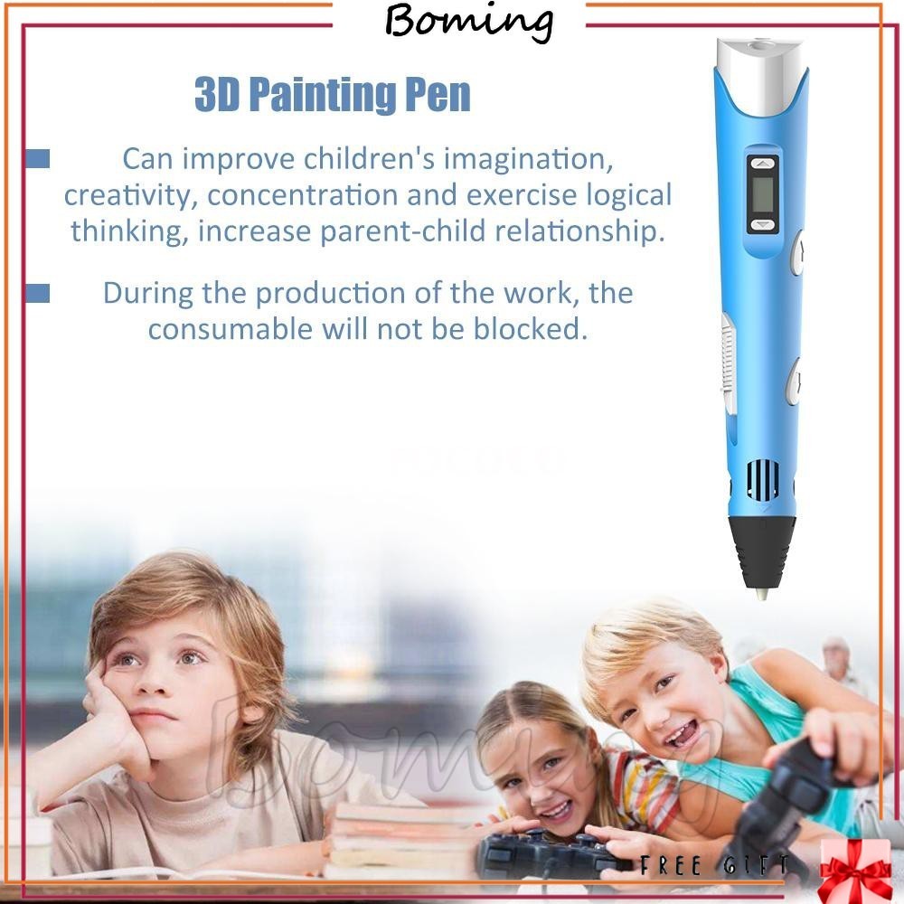 2020 NEW 3D Printing 3D Printer Arts Pen Making Doodle Arts &amp; Crafts USB Cable