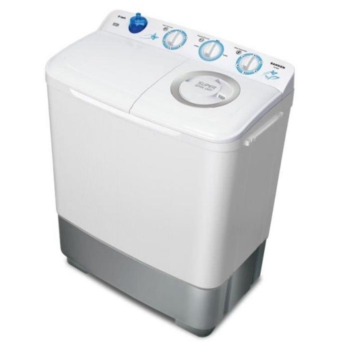 MESIN CUCI SANKEN 2 TABUNG TW 8808FGY 7KG XTOR TEKNOLOGI