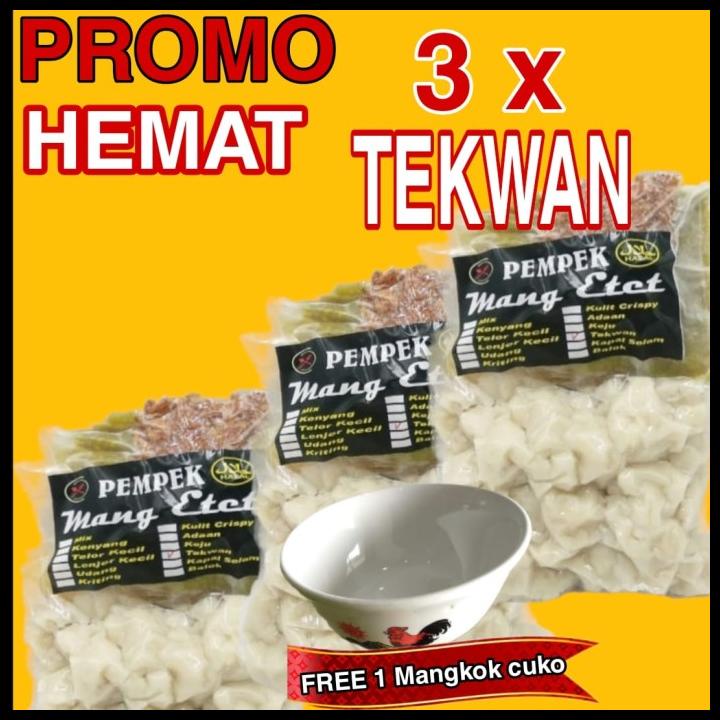 

Promo Hemat Tekwan Frozen Free Mangkok Cuko