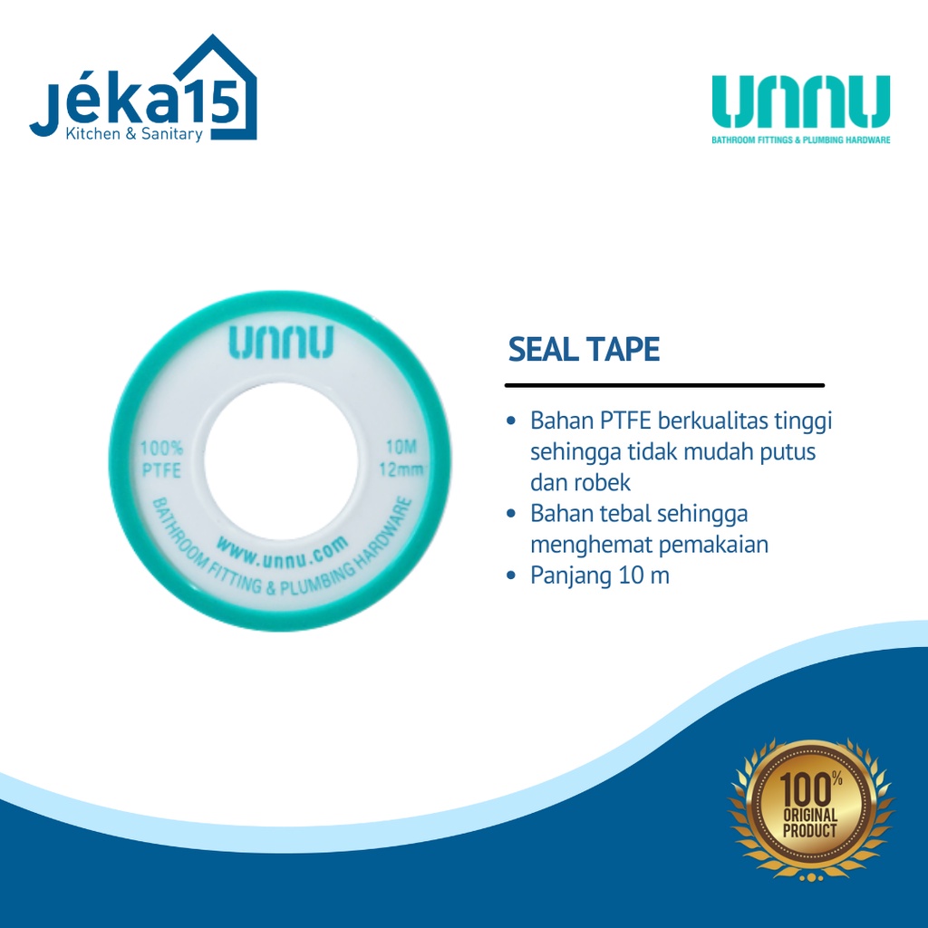 SEAL TAPE UNNU 10 METER 12 MM