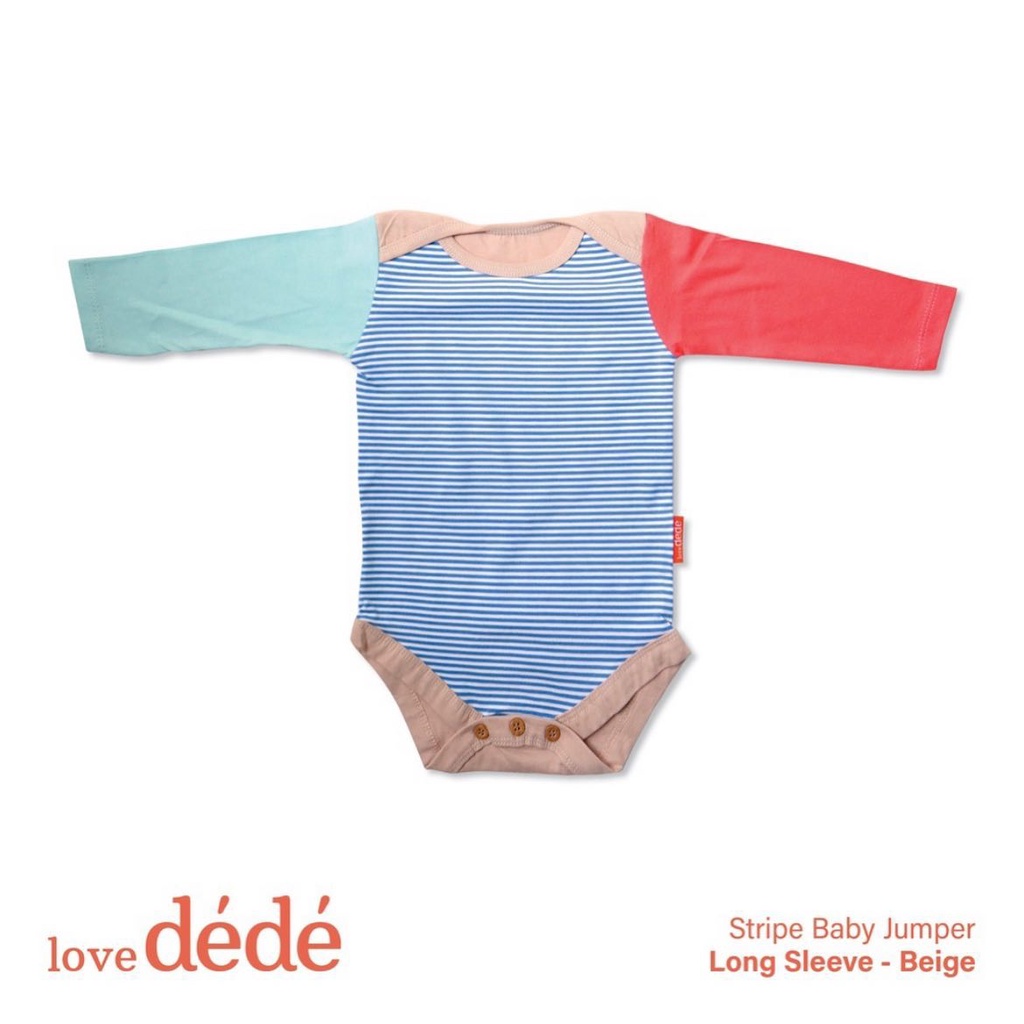 Lovedede - Stripe Baby Jumper Long Sleeve Superhero Mask Baju Setelan Kaos Celana Pergi Jalan Lucu Fashion Anak Bayi Cowok Laki Terlaris Lucu