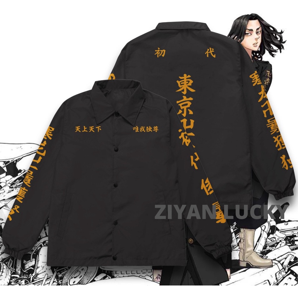 Jaket Canvas Gang Touman Tokyo Revengers best Seller