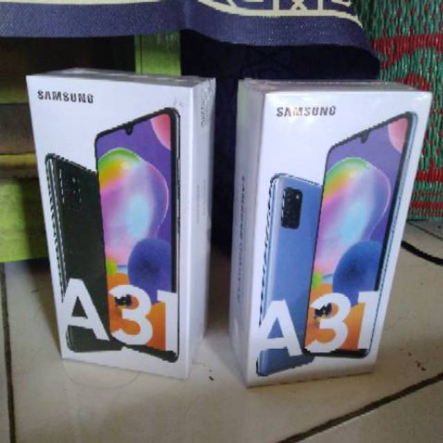 Flash sale Samsung A31 ram 6/128 Quad kamera baterai 5000 baru segel garansi resmi SEIN 1 tahun