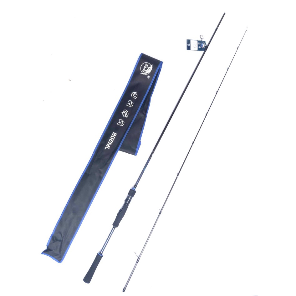 Joran Orca Saga 802 ML Biru PE 0.4 - 0.8 Carbon Hollow High Modulus