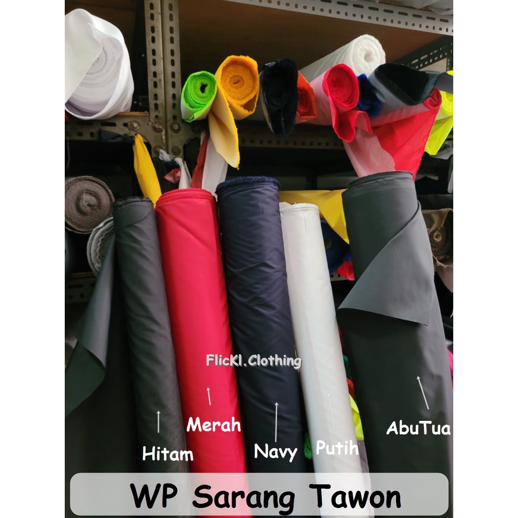 Bahan Kain WP Honeycomb WP Hexagon WP sarang tawon Waterproof Anti Air