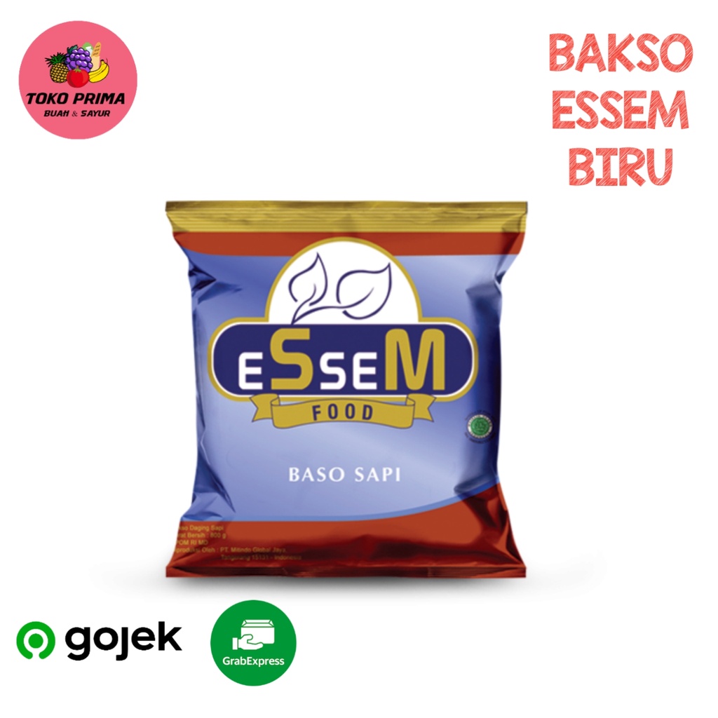 

BAKSO SAPI ESSEM BIRU PER 5 Pcs