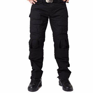 Atjin Celana Joger Tactical Army Commando Pria Slim Fit 