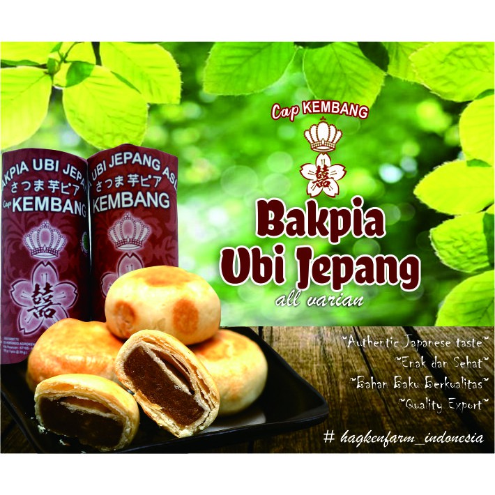 

BAKPIA UBI JEPANG "KEMBANG