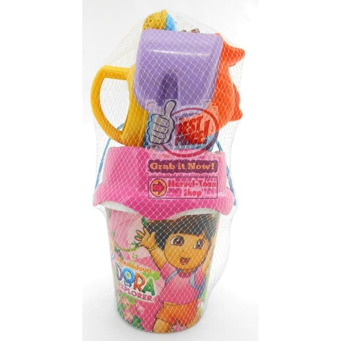 Mainan Pantai Anak karakter DORA - Dora Beach Bucket