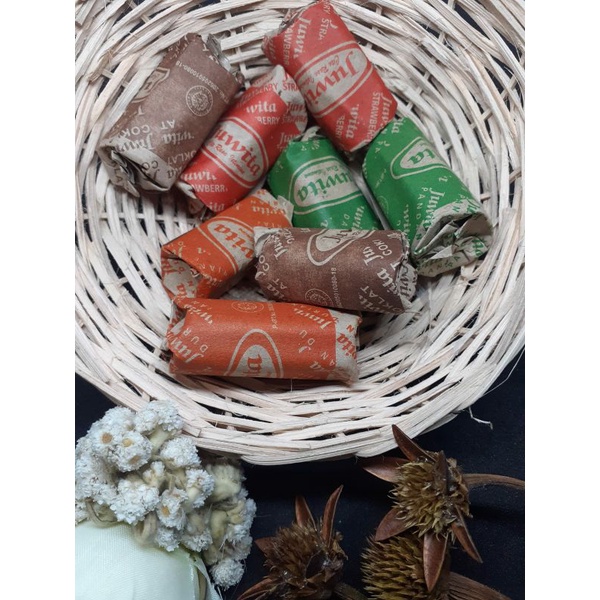 

Dodol durian,dodol pandan,dodol strawberry