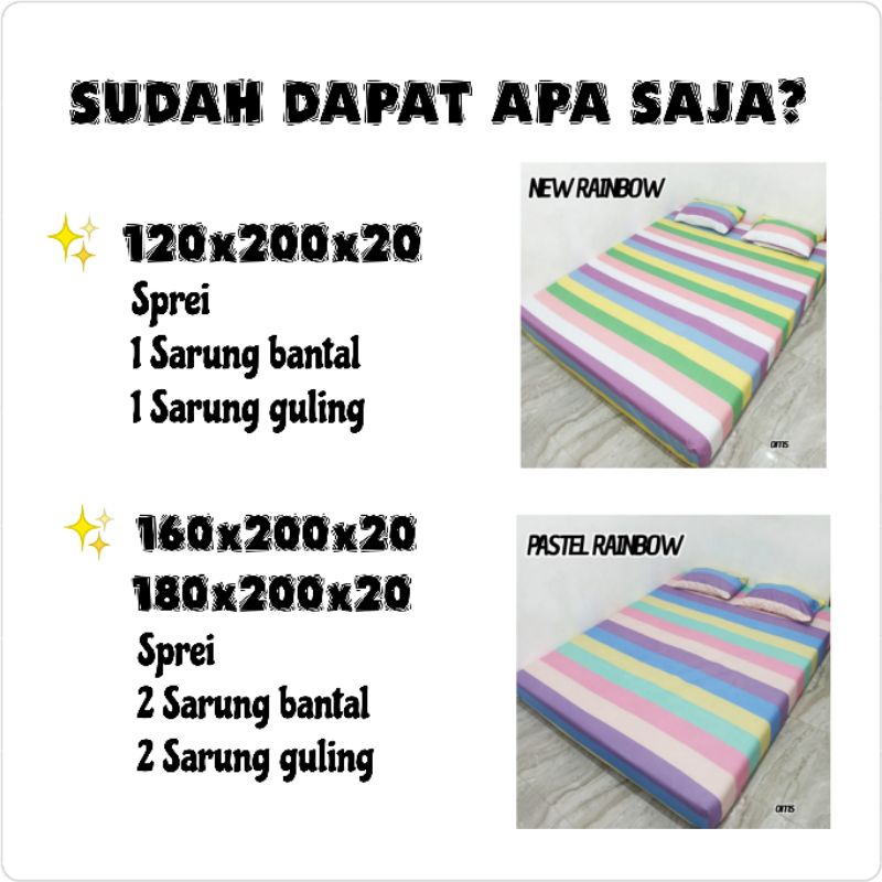 SPREI MOTIF BARU.SPREI ASTHETIC HOMEMADE BUNGA