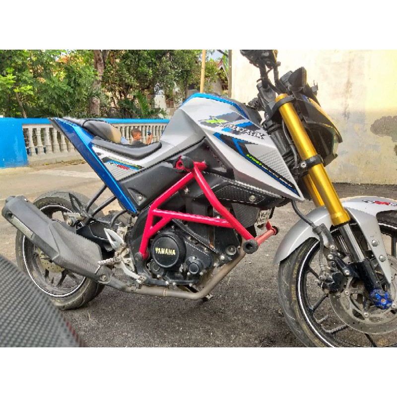 Tubular Crashbar Yamaha XABRE | Pelindung Bodi Yamaha XABRE | Engine Crashguard Bodi Protector Yamah