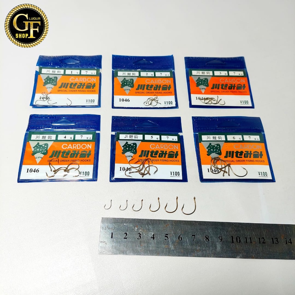 MATA KAIL CARBON / KAWASEMI HOOK TYPE : 1046