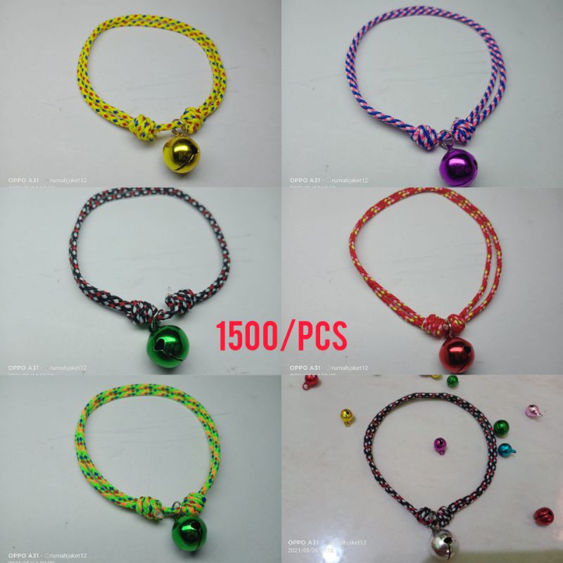 grosir kalung kucing/kalung kucing lonceng /taliperusik/ lonceng12mm