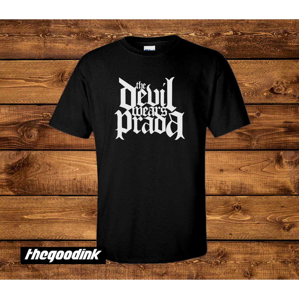 Kaos The Devil Wears Prada - Logo 2 - Original Gildan Tshirt DTG Print