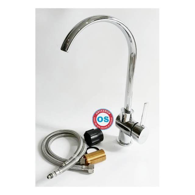 KRAN air kran ANGSA DAPUR PANAS DINGIN DARI MEJA MINIMALIS  MIXER