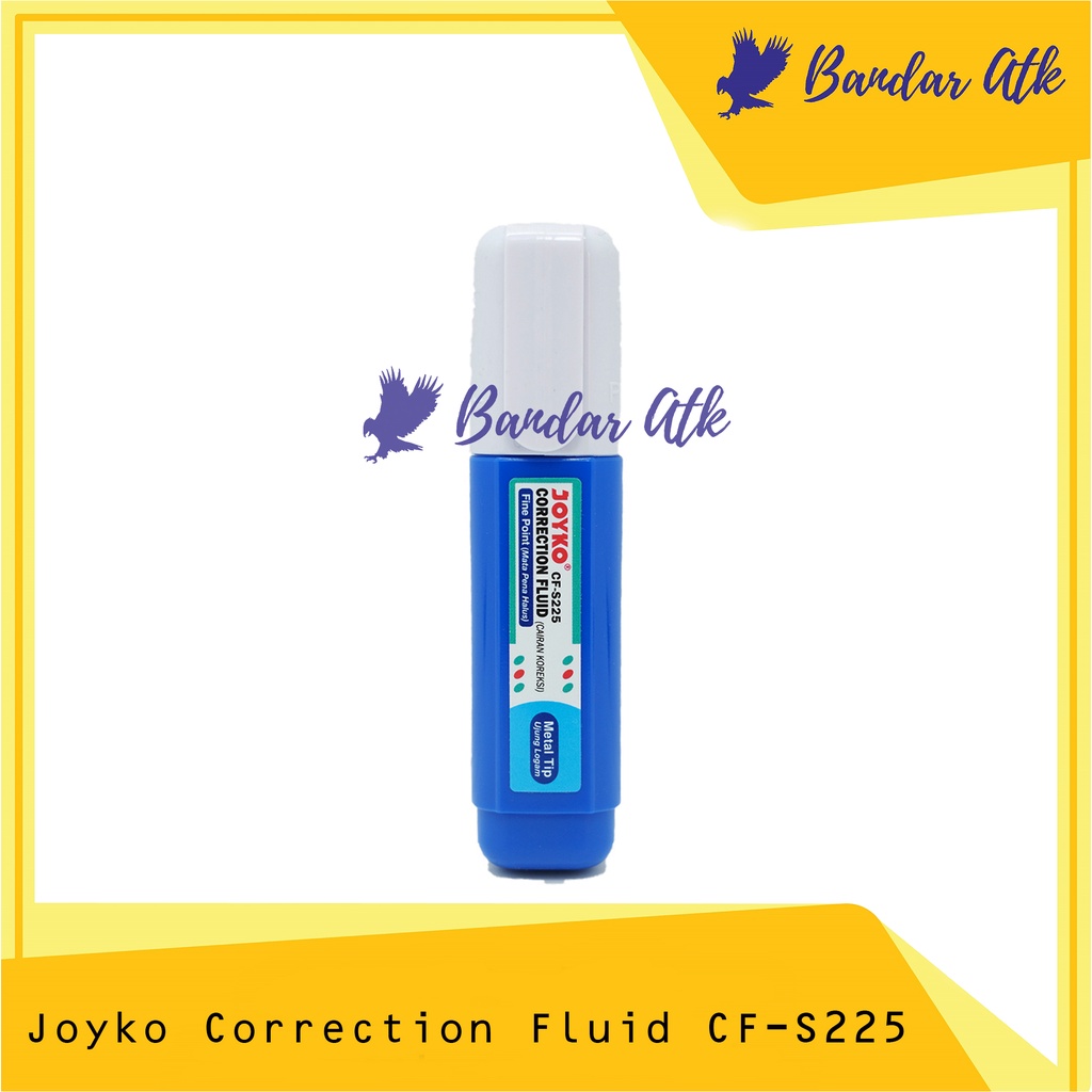 

Tip ex cair Joyko CF S225 Tip X Correction Fluid CFS225 Joyko [1 PCS]