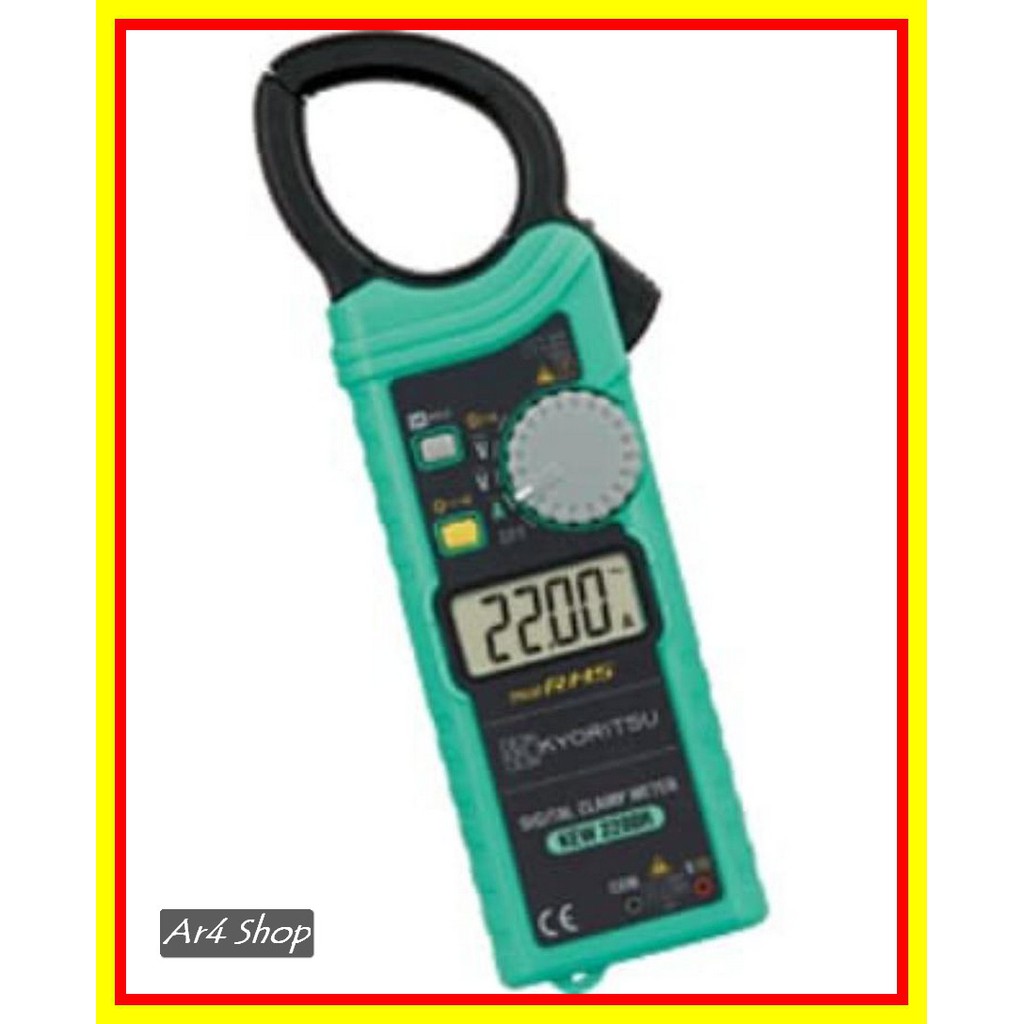 Clamp Meters - Kyoritsu - Kyoritsu 2200R AC Digital Clamp Meter