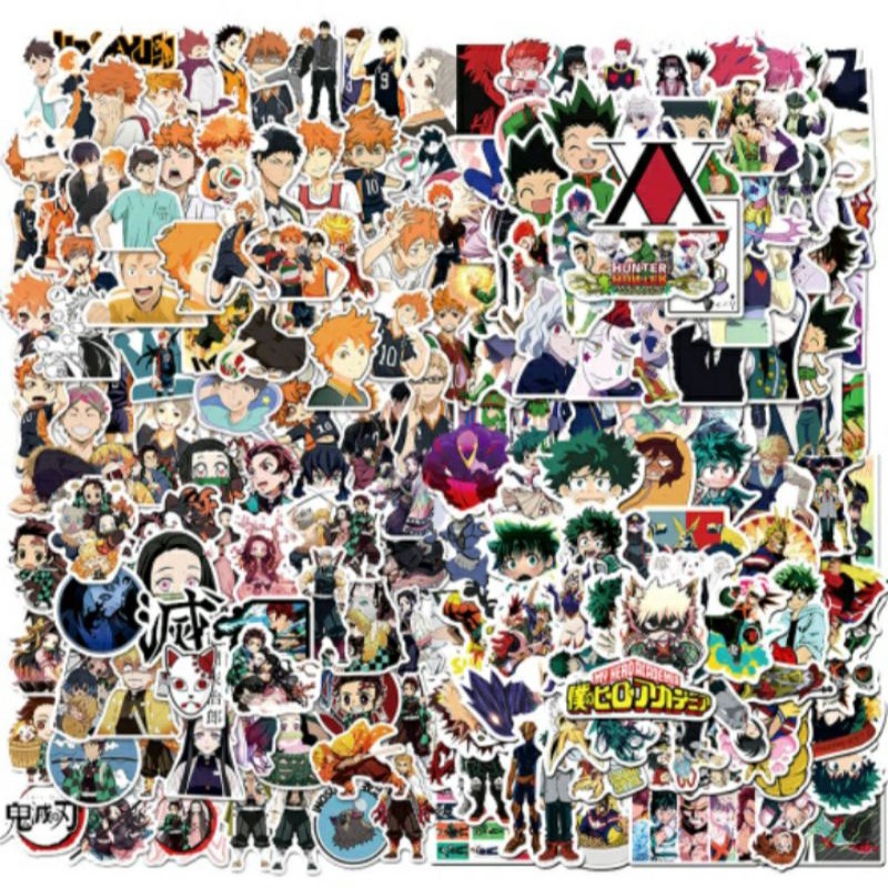 

STIKER ANIME RANDOM murahharga per pcs stiker anime narjto demon slayer aot jujutsu kaisen tokyo revenger bongou stray dogs haikyuu