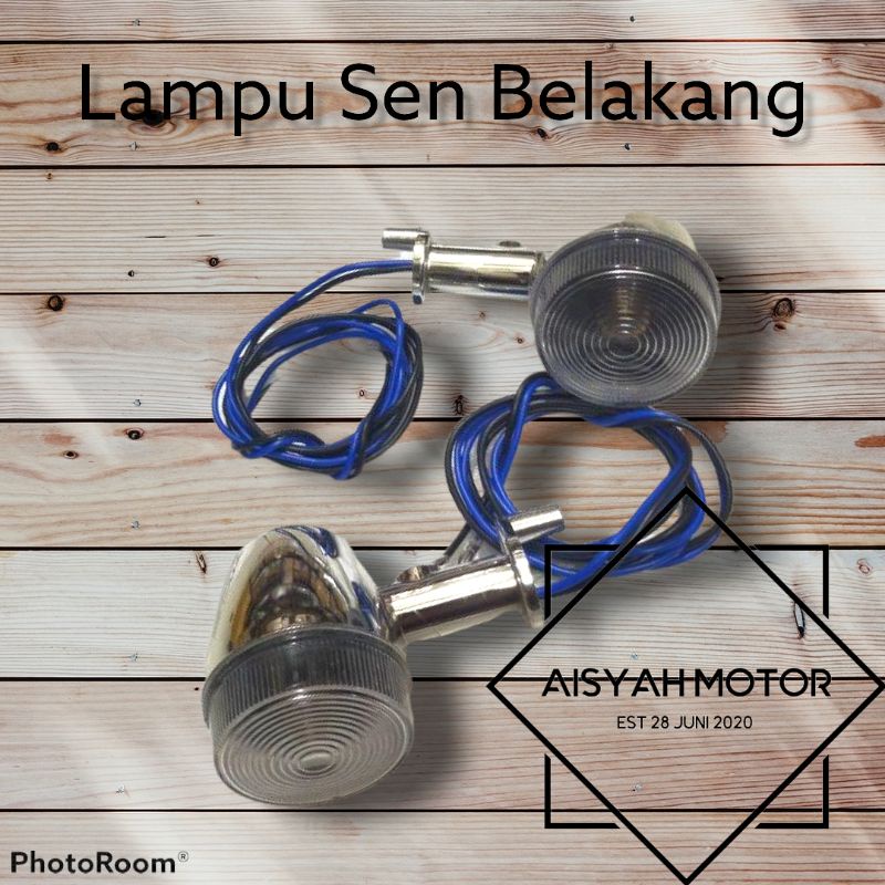 Reflektor Lampu Sen Belakang Honda Scoopy Karbu Tahun 2010