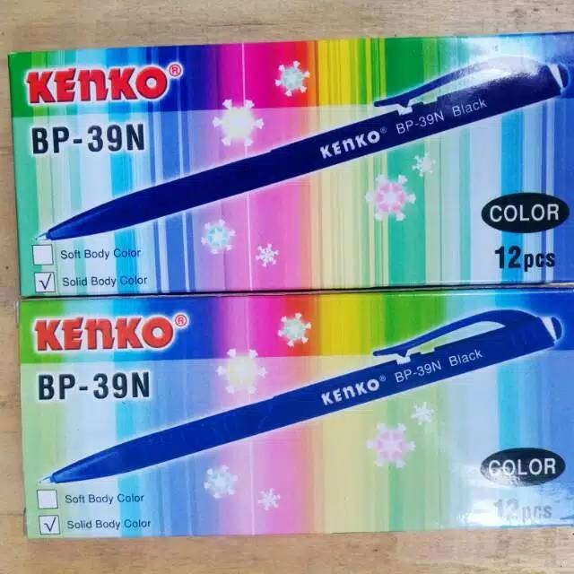 

Pulpen Kenko BP-39N Harga Per Lusin