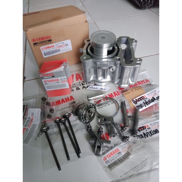 Block Seher Assy Set Noken As Platuk klep Pen As Platuk Yamaha Vixion old Vixion New 150cc