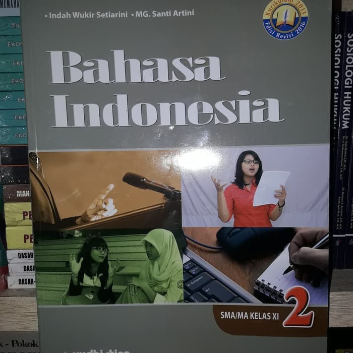BEST SELLER ORIGINAL BAHASA INDONESIA SMA KLS 2 INDAH WUKIR YUDHISTIRA