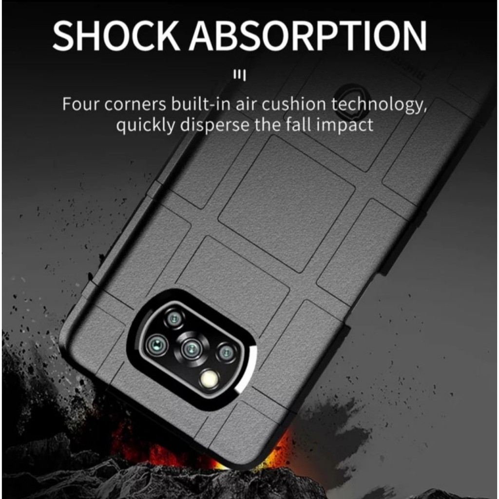 Rugged Shield Armor POCO F3 F2 F4 X3 PRO X5 M3 MI4 PRO Xiaomi 12 Lite pro mi 11 lite redmi note 11 pro 10a 10c  Case casing cover